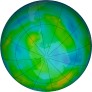 Antarctic Ozone 2011-06-25